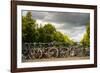 Bikes on Bridge I-Erin Berzel-Framed Photographic Print