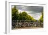 Bikes on Bridge I-Erin Berzel-Framed Photographic Print