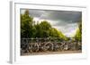 Bikes on Bridge I-Erin Berzel-Framed Photographic Print