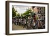 Bikes on Bridge II-Erin Berzel-Framed Photographic Print