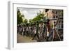 Bikes on Bridge II-Erin Berzel-Framed Photographic Print