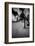 Biking Chicagos Lakefront BW-Steve Gadomski-Framed Photographic Print