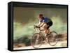 Biking in Vail, Colorado, USA-Lee Kopfler-Framed Stretched Canvas