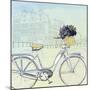 Biking Through Amsterdam-Naomi McCavitt-Mounted Premium Giclee Print