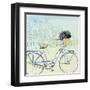 Biking Through Amsterdam-Naomi McCavitt-Framed Art Print