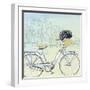 Biking Through Amsterdam-Naomi McCavitt-Framed Art Print