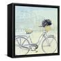 Biking Through Amsterdam-Naomi McCavitt-Framed Stretched Canvas