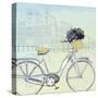 Biking Through Amsterdam-Naomi McCavitt-Stretched Canvas