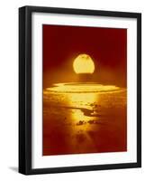 Bikini Atoll Atomic Bomb Explosion 1946-null-Framed Photographic Print