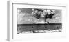 Bikini Atoll - Operation Crossroads Baker Detonation - July 25, 1946: DBCR-T1-318-Exp #6 AF434-4-U^S^ Navy-Framed Art Print