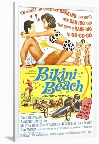 Bikini Beach, Frankie Avalon, Annette Funicello, 1964-null-Framed Art Print