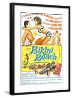 Bikini Beach, Frankie Avalon, Annette Funicello, 1964-null-Framed Art Print