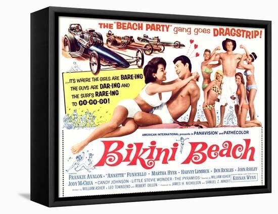 Bikini Beach-null-Framed Stretched Canvas