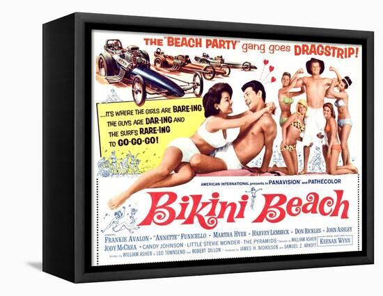 Bikini Beach-null-Framed Stretched Canvas