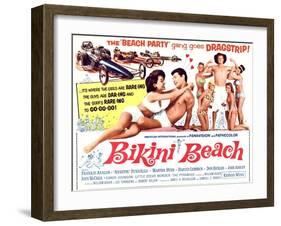 Bikini Beach-null-Framed Art Print