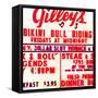 Bikini Bullride, Las Vegas-Tosh-Framed Stretched Canvas