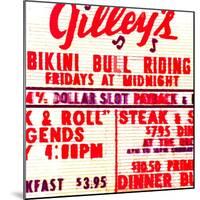 Bikini Bullride, Las Vegas-Tosh-Mounted Art Print