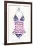 Bikini Floral-Joni Whyte-Framed Giclee Print