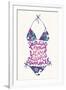 Bikini Floral-Joni Whyte-Framed Giclee Print