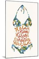 Bikini Tropical-Joni Whyte-Mounted Giclee Print