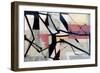 Bikpink-null-Framed Art Print