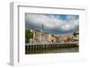 Bilbao City Hall on the River Nervion, Bilbao, Biscay (Vizcaya), Basque Country (Euskadi), Spain-Martin Child-Framed Photographic Print