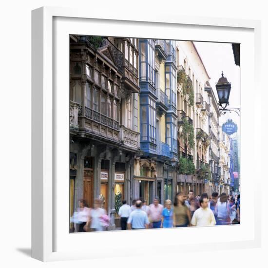 Bilbao, Old Town, Spain-John Miller-Framed Photographic Print