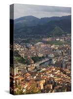 Bilbao River (Ria De Bilbao), Bilbao, Basque Country, Euskadi, Spain-Christian Kober-Stretched Canvas