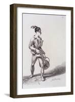 Bilberries, Cries of London, 1819-John Thomas Smith-Framed Giclee Print