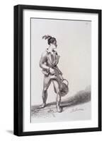 Bilberries, Cries of London, 1819-John Thomas Smith-Framed Giclee Print