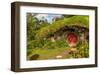 Bilbo's Village New Zealand-null-Framed Art Print