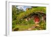 Bilbo's Village New Zealand-null-Framed Art Print