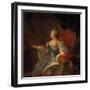 Bildnis Der Zarin Katharina Ii, 1763-Fjodor Rokotov-Framed Giclee Print