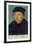 Bildnis Des Reformators Johann Bugenhagen (1485-1558)-Lucas Cranach the Elder-Framed Giclee Print