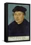 Bildnis Des Reformators Johann Bugenhagen (1485-1558)-Lucas Cranach the Elder-Framed Stretched Canvas