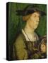 Bildnis Eines Herrn Weiss Aus Augsburg, 1515-Hans Holbein the Younger-Stretched Canvas