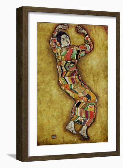 Bildnis Friederike Maria Beer (Portrait Friederike Maria Beer), 1914-Egon Schiele-Framed Giclee Print