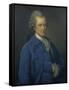 Bildnis Gotthold Ephraim Lessing-null-Framed Stretched Canvas