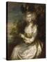 Bildnis Mrs.Thomas Hibbert, 1786-Thomas Gainsborough-Stretched Canvas