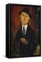 Bildnis Paul Guillaume-Amadeo Modigliani-Framed Stretched Canvas