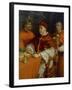 Bildnis von Papst Leo X. 1518-Raphael (Raffaello Sanzio)-Framed Giclee Print