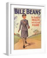 Bile Beans, Uniforms WWII Medical Medicine, UK, 1940-null-Framed Giclee Print