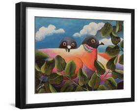 Bill and Coo-Jerzy Marek-Framed Giclee Print