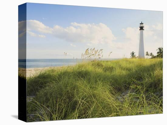 Bill Baggs Cape Florida Lighthouse, Bill Baggs Cape Florida State Park, Key Biscayne, Florida-Maresa Pryor-Stretched Canvas