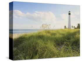 Bill Baggs Cape Florida Lighthouse, Bill Baggs Cape Florida State Park, Key Biscayne, Florida-Maresa Pryor-Stretched Canvas