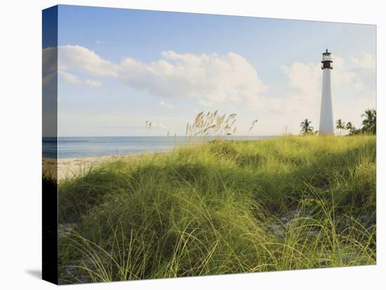 Bill Baggs Cape Florida Lighthouse, Bill Baggs Cape Florida State Park, Key Biscayne, Florida-Maresa Pryor-Stretched Canvas