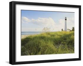 Bill Baggs Cape Florida Lighthouse, Bill Baggs Cape Florida State Park, Key Biscayne, Florida-Maresa Pryor-Framed Photographic Print