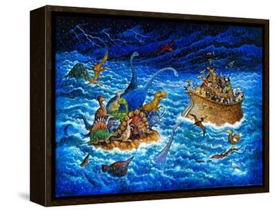 Noah and the Dinosaurs' Giclee Print - Bill Bell