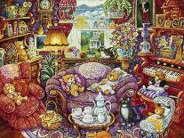 Teatime for Teddy-Bill Bell-Giclee Print