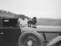 Cars on the seafront at Le Touquet, Boulogne Motor Week, France, 1928-Bill Brunell-Photographic Print